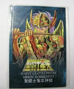 Toystops Bandai Saint Seiya Saint Cloth Myth Series Siren Sorrento Collection Metal Plate