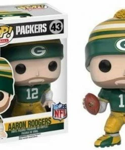 Funko! Funko Pop! NFL Packers AARON RODGERS Figure #43 W/ Protector