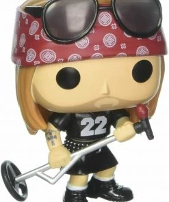 Funko POP! Rocks: Guns N Roses AXL ROSE Figure #50 W/ Protector
