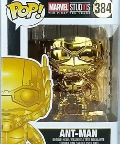 Funko Pop Marvel 10th Anniversary - Ant-Man (Chrome) Vinyl Figure