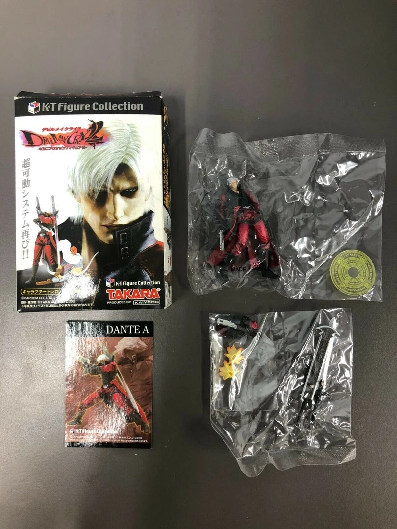 Takara Kaiyodo KT Devil May Cry DANTE A Mini Collection Figure 3 Takara Kaiyodo KT Devil May Cry DANTE A Mini Collection Figure