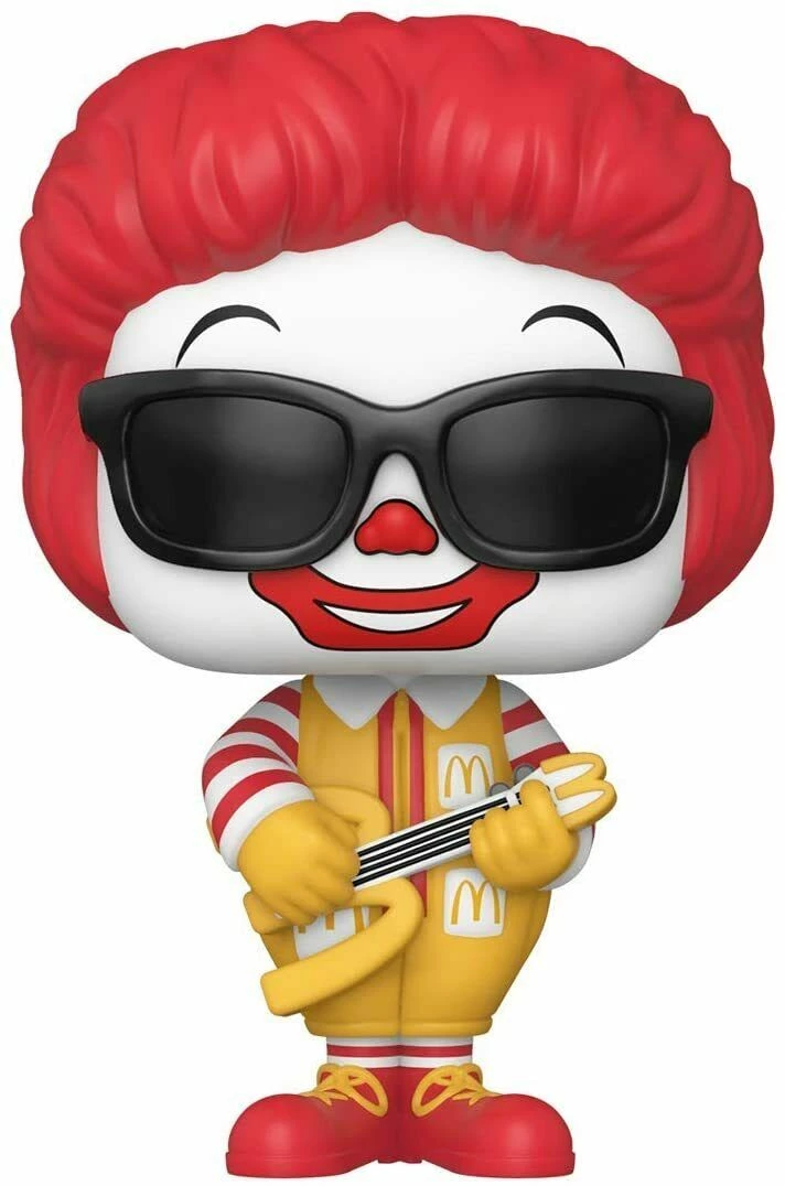 FUNKO POP! AD ICONS McDonalds- Rock Out Ronald Figure W/ Protector IN STOCK 3 FUNKO POP! AD ICONS McDonalds- Rock Out Ronald Figure W/ Protector IN STOCK