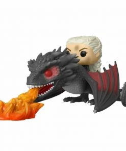 Game Of Thrones Funko Pop! Daenery W/Fiery Drogon (Game Of Thrones) Funko Pop! Ride Series 14 IN STOCK