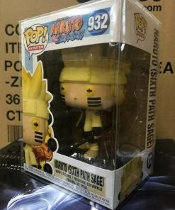 Toystops Funko POP! Anime: Naruto NARUTO SIX PATH SAGE Figure #932 W/ Protector