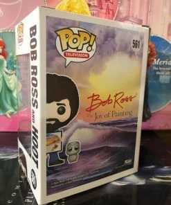 New Funko POP! TV: Bob Ross BOB ROSS And HOOT Chase Figure #561 W/ Protector