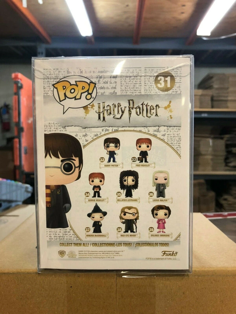 Funko POP! Harry Potter HARRY POTTER With Hedwig Figure #31 W/ Protector 4 Funko POP! Harry Potter HARRY POTTER With Hedwig Figure #31 W/ Protector