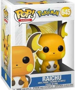 Funko POP! Games: Pokemon RAICHU Figure #645 W/ Protector
