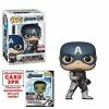 Funko Pop Marvel Avengers Endgame Captain America W/ Cards EE Exclusive Collectible Cards