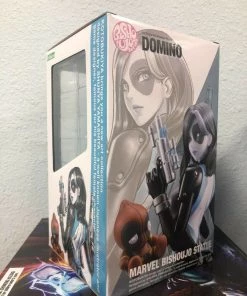 Figures & Bishoujo Statues KOTOBUKIYA Marvel Comics DOMINO Bishoujo Statue IN STOCK