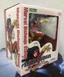 Figures & Bishoujo Statues KOTOBUKIYA Marvel SPIDER-WOMAN Bishoujo Statue 1/7 Scale
