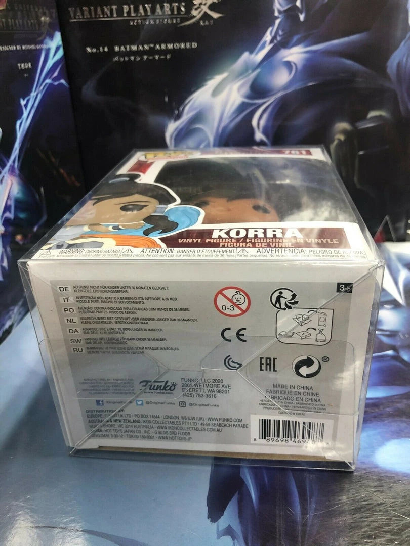 Funko POP! Animation: Legend Of Korra KORRA Figure #761 W/ Protector 6 Funko POP! Animation: Legend Of Korra KORRA Figure #761 W/ Protector