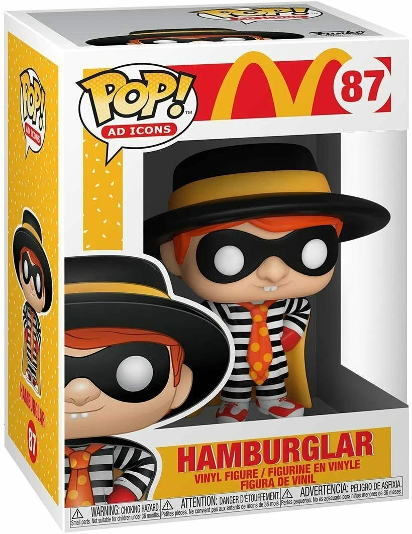 Funko Pop! AD Icons McDonalds Hamburglar Vinyl Figure W/ Protector IN STOCK 3 Funko Pop! AD Icons McDonalds Hamburglar Vinyl Figure W/ Protector IN STOCK