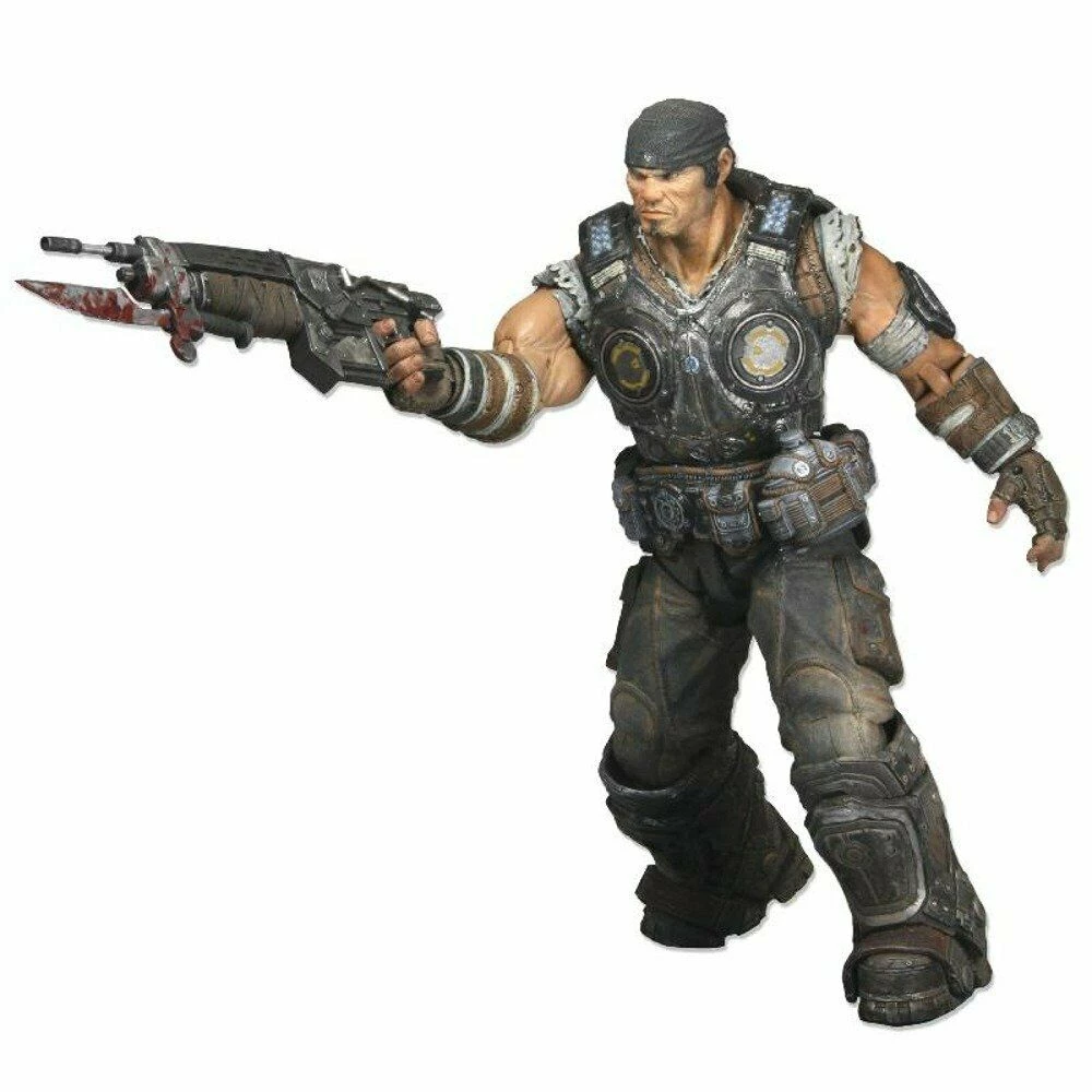 Action Figures NECA Gears Of War 3 Series 1 MARCUS FENIX 7" Action Figure 6 Action Figures NECA Gears Of War 3 Series 1 MARCUS FENIX 7" Action Figure