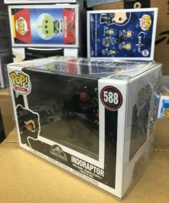 Funko Pop! Movies Jurassic World INDORATOR Figure #588 W/ Protector