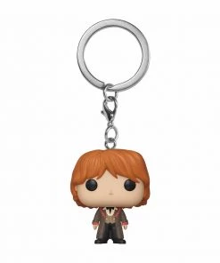 Funko Harry Potter--Harry Potter - Ron Weasley Yule Pocket Pop! Keychain