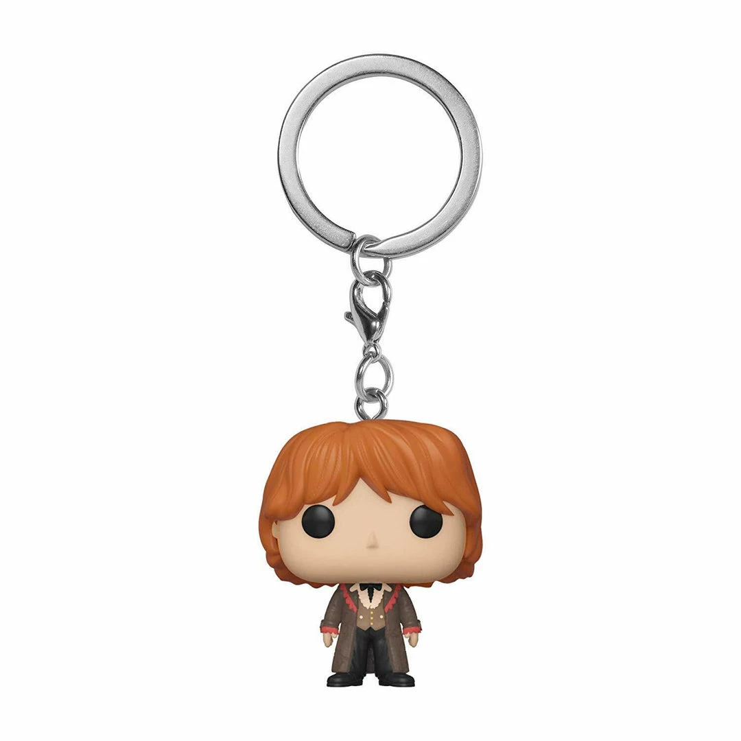 Funko Harry Potter--Harry Potter - Ron Weasley Yule Pocket Pop! Keychain 4 Funko Harry Potter--Harry Potter - Ron Weasley Yule Pocket Pop! Keychain
