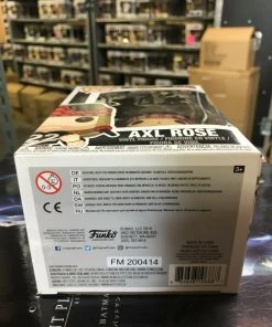 Funko POP! Rocks: Guns N Roses AXL ROSE Figure #50 W/ Protector