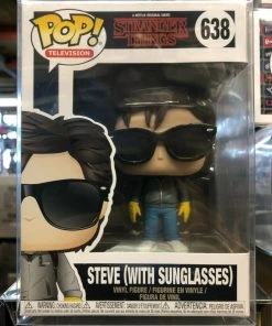 Funko POP! TV Stranger Things STEVE With Sunglasses Figure #638 W/ Protector
