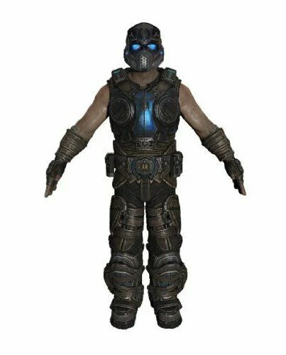 Action Figures NECA Gears Of War 3 COG SOLDIER W/ Retro Lancer 7" Action Figure 8 Action Figures NECA Gears Of War 3 COG SOLDIER W/ Retro Lancer 7" Action Figure