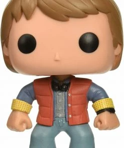 Funko Pop Movies: Back To The Future - Marty McFly Figure #3400 MINOR DAMAGE BOX