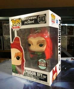 Funko POP! Heroes: Batman & Robin POISON IVY Exclusive Figure #343 W/ Protector
