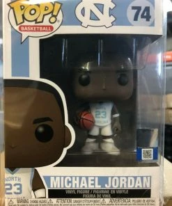 Funko POP! MICHAEL JORDAN University North Carolina Away #74 W/ Protector