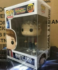 Funko POP! Movies: Back To The Future MARTY 1955 Figure #957 W/ Protector