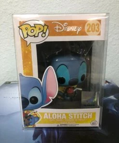 Funko POP! Disney: Lilo & Stich ALOHA STITCH Exclusive Figure #203 W/ Protector