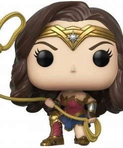 FUNKO POP HEROES Wonder Woman 1984 Wonder Woman (Metallic) W/ Protector IN Stock