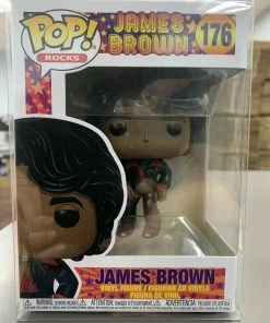 Funko Pop! James Brown Vinyl Bobble Toy Figure #176 W/ Protector - IN STOCK