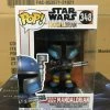 Funko POP! Star Wars HEAVY INFANTRY MANDALORIAN Figure #348 W/ Protector
