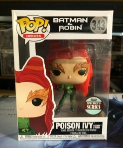 Funko POP! Heroes: Batman & Robin POISON IVY Exclusive Figure #343 W/ Protector