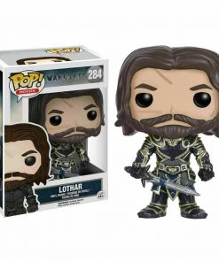 Funko POP! Movies: Warcraft LOTHAR Figure #284 DAMAGE BOX