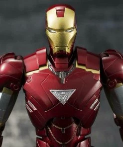 Action Figures S.H.Figuarts Iron Man 2 Iron Man Mk-VI Action Figure Bandai US Seller