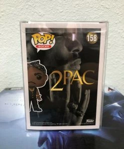 Funko POP! Rocks TUPAC SHAKUR In Vest With Bandana Figure #158 W/ Protector
