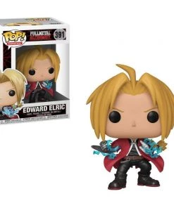 Funko POP! Animation: Fullmetal Alchemist EDWARD ELRIC Figure #391 W/ Protector