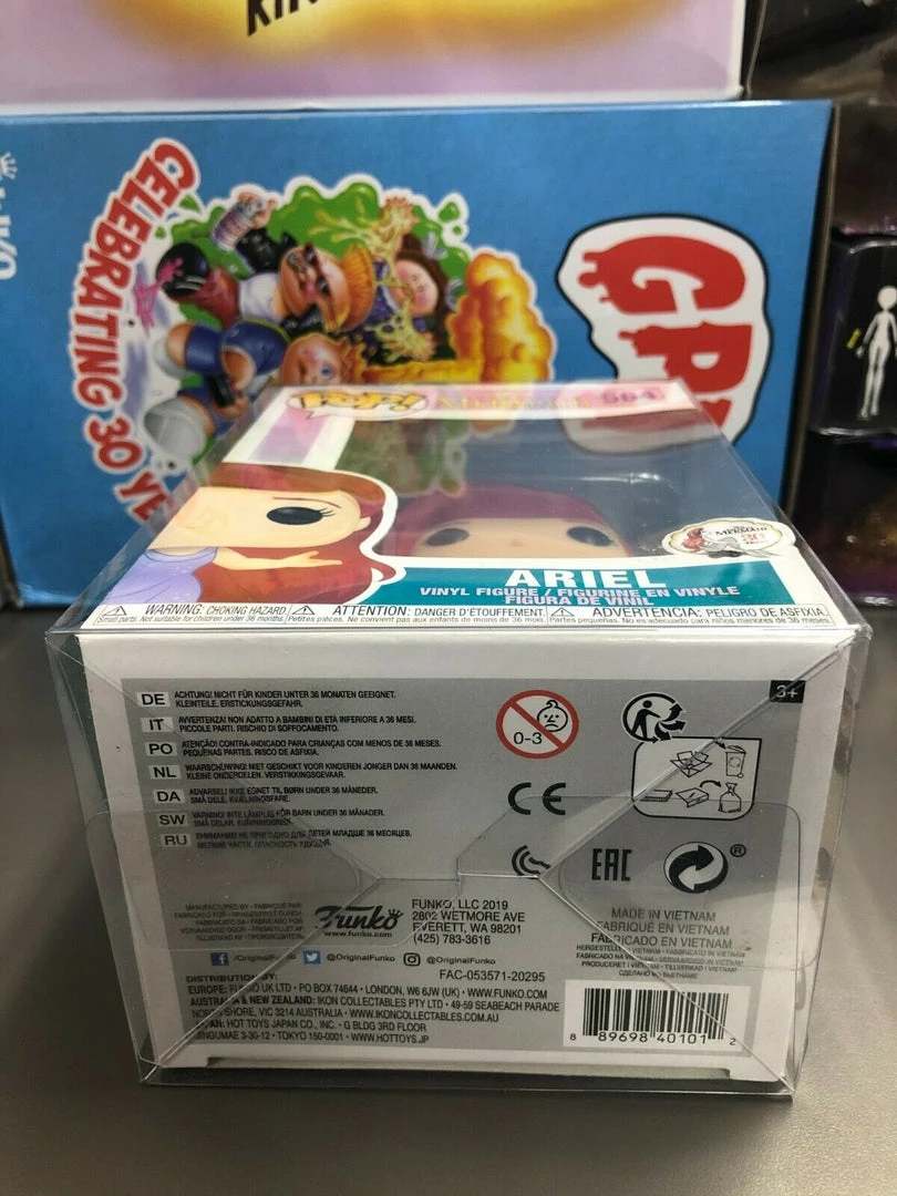 Funko POP! Disney: The Little Mermaid ARIEL Figure #564 W/ Protector 5 Funko POP! Disney: The Little Mermaid ARIEL Figure #564 W/ Protector