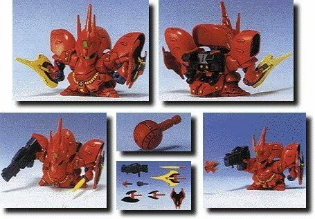 Bandai Hobby Gundam SD-002 MSN-04 Sazabi 4 Bandai Hobby Gundam SD-002 MSN-04 Sazabi