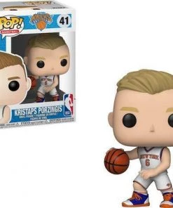 Funko POP NBA Wave 4 Figure - KRISTAPS PORZINGIS (New York Knicks) W/ Protector