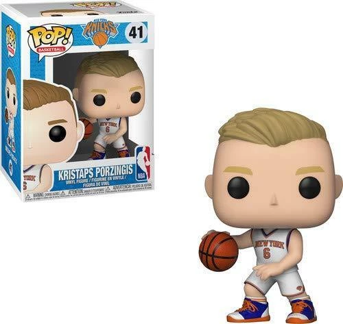 Funko POP NBA Wave 4 Figure - KRISTAPS PORZINGIS (New York Knicks) W/ Protector 3 Funko POP NBA Wave 4 Figure - KRISTAPS PORZINGIS (New York Knicks) W/ Protector