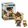 Funko POP! Monster Hunter Stories - Lute With Navirou Vinyl Figure W/ Protector
