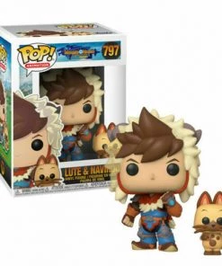 Funko POP! Monster Hunter Stories - Lute With Navirou Vinyl Figure W/ Protector