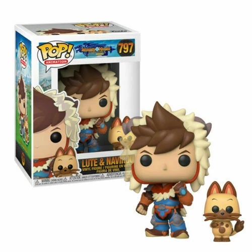 Funko POP! Monster Hunter Stories - Lute With Navirou Vinyl Figure W/ Protector 3 Funko POP! Monster Hunter Stories - Lute With Navirou Vinyl Figure W/ Protector