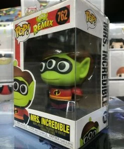 Funko POP! Disney: Pixar Alien Remix MRS. INCREDIBLE Figure #762 W/ Protector