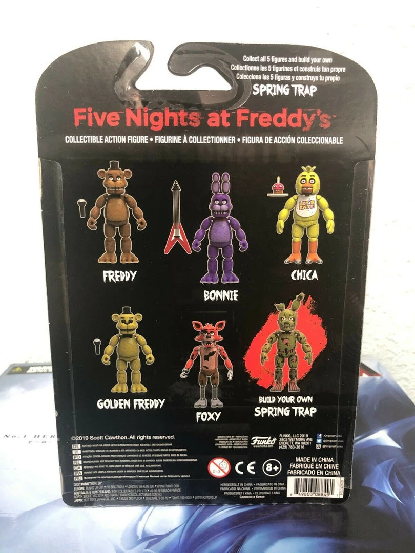 FUNKO Five Nights At Freddy's BONNIE Articulated Action Figure 5 FUNKO Five Nights At Freddy's BONNIE Articulated Action Figure