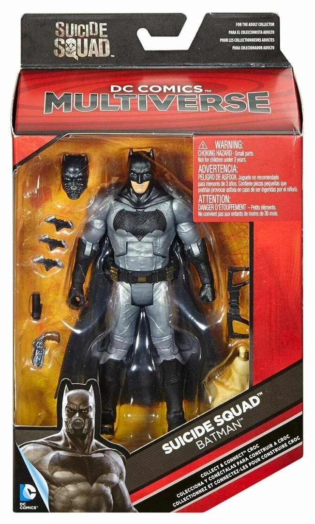 Mattel DC Multiverse ~ 6" BATMAN ACTION FIGURE ~ SUICIDE SQUAD NEW Action Figures 4 Mattel DC Multiverse ~ 6" BATMAN ACTION FIGURE ~ SUICIDE SQUAD NEW Action Figures