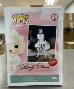 Funko POP! Icons MARILYN MONROE Figure #24 W/ Protector