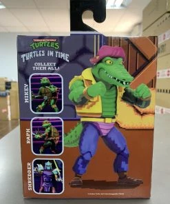 NECA Teenage Mutant Ninja Turtles: Turtles In Time 7” Scale Leatherhead Figures