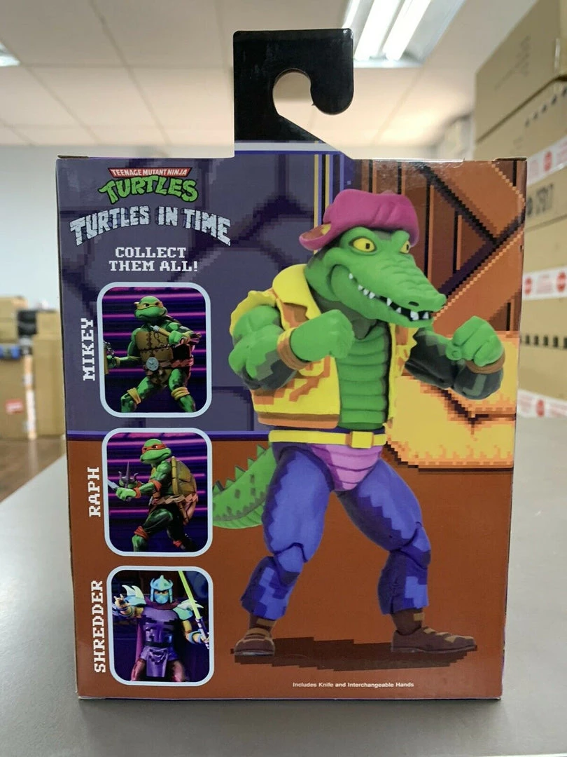 NECA Teenage Mutant Ninja Turtles: Turtles In Time 7” Scale Leatherhead Figures 4 NECA Teenage Mutant Ninja Turtles: Turtles In Time 7” Scale Leatherhead Figures