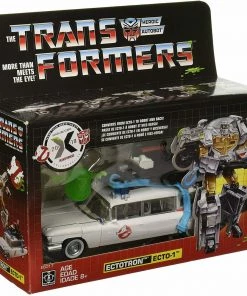 Transformers Generations Ghosbusters Figure Deluxe Class - Ecto-1 Ectoton